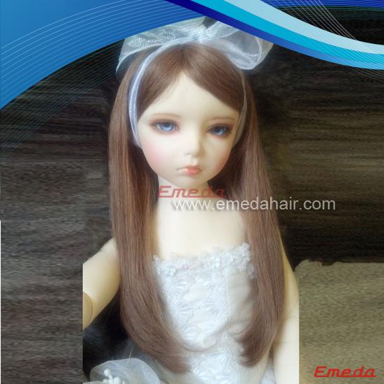 human hair doll wig-10 